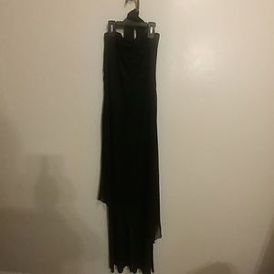 Dressy jump suit , tube top style black